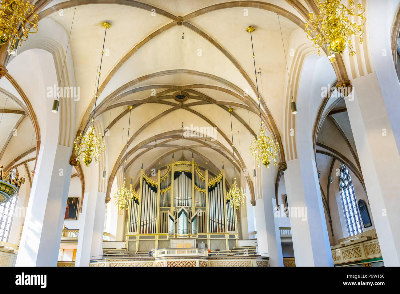 Organ Saint Mary's City Church Stadtkirche Lutherstadt Wittenberg