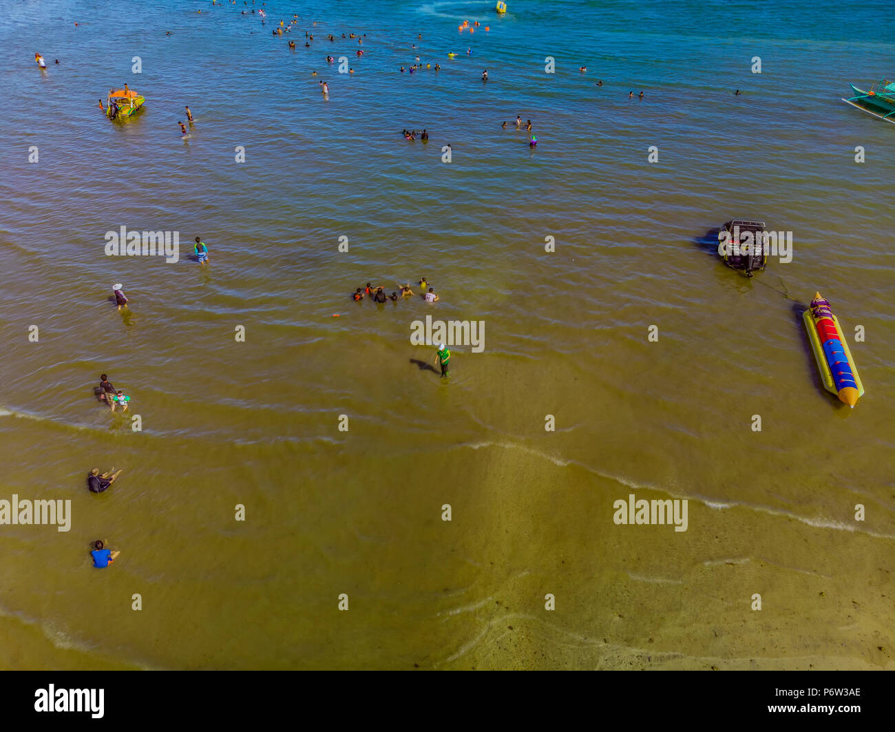 Ebb tide of Laiya, San Juan, Batangas at midnoon Stock Photo Alamy