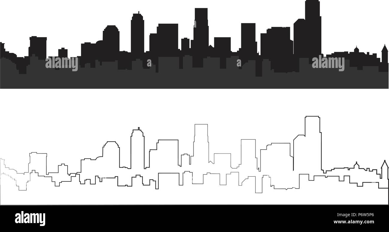 Город одной линией. Силуэты архитектурных достопримечательностей. Город рисунок. 7 высоток москвы. Силуэт города.