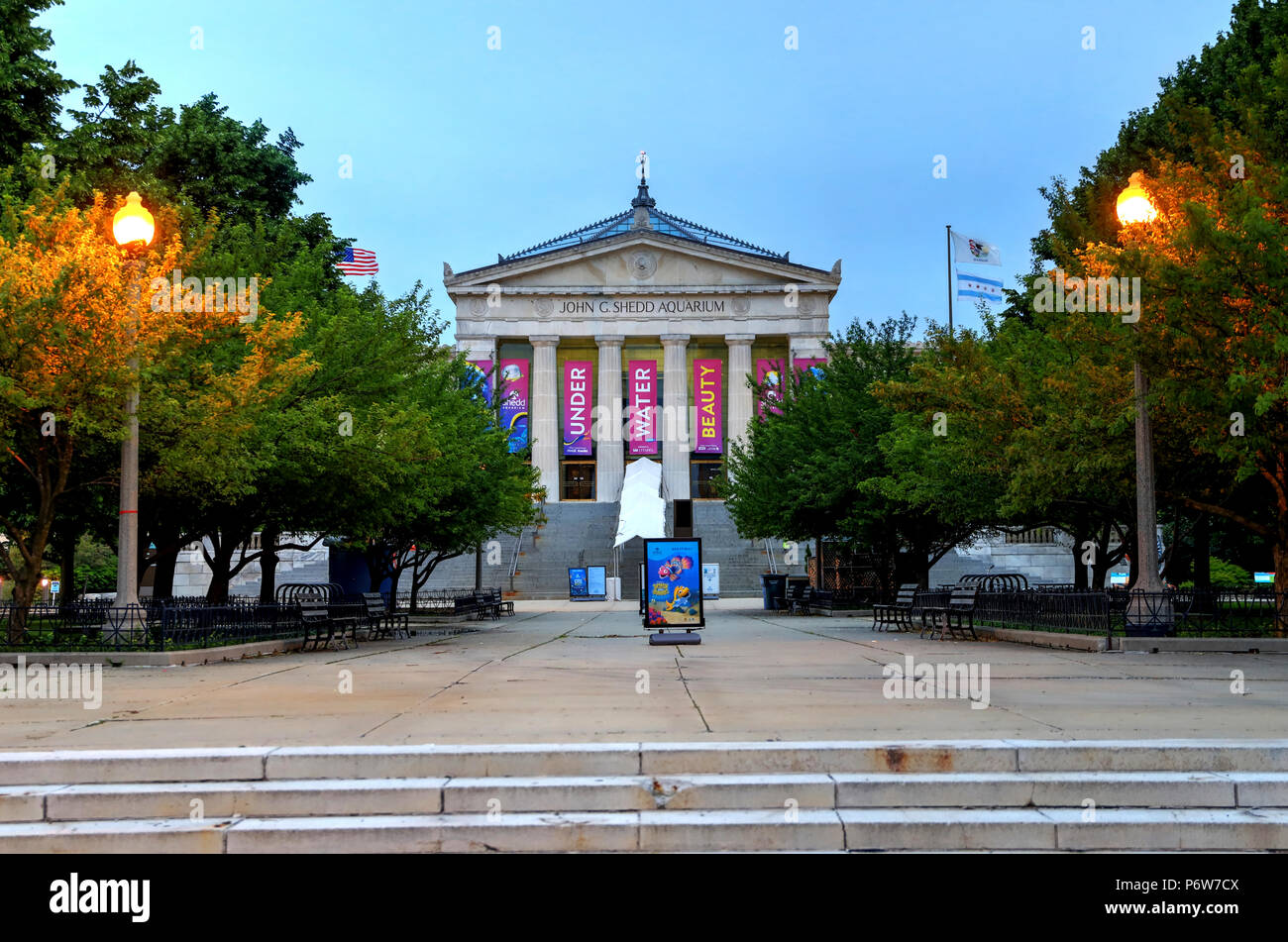 Chicago, Illinois, USA June 22, 2018 Shedd Aquarium, the largest