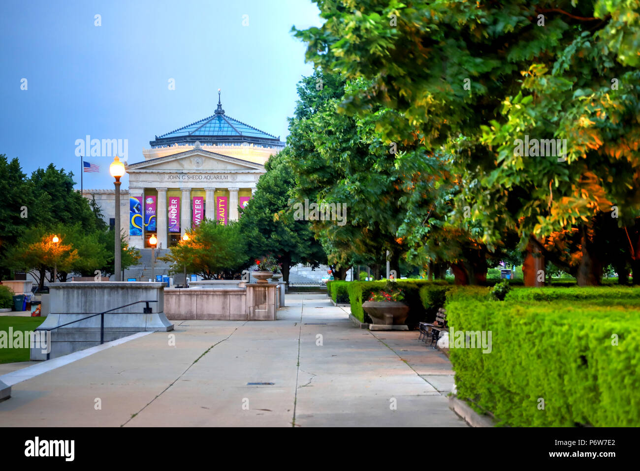 Chicago, Illinois, USA June 22, 2018 Shedd Aquarium, the largest