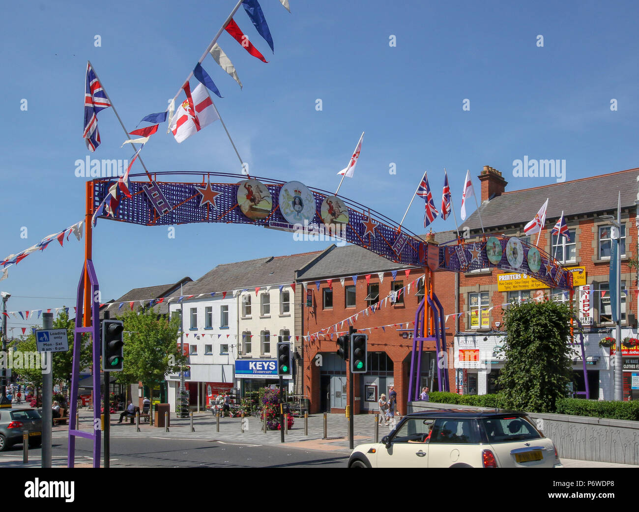 Protestant arch northern ireland hires stock photography and images