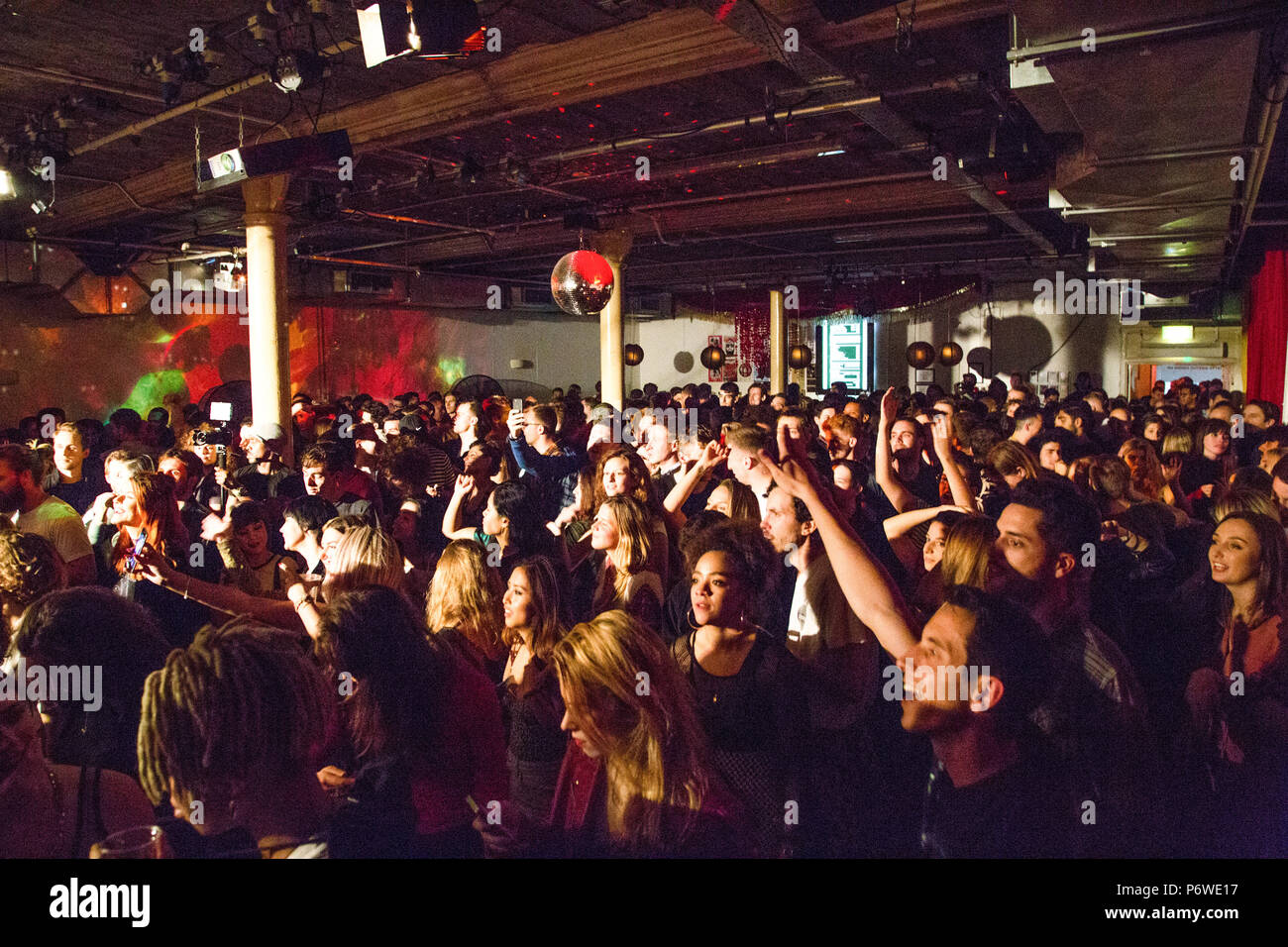 London UK 5th November 2017 People dancing at the clf art cafe,s South