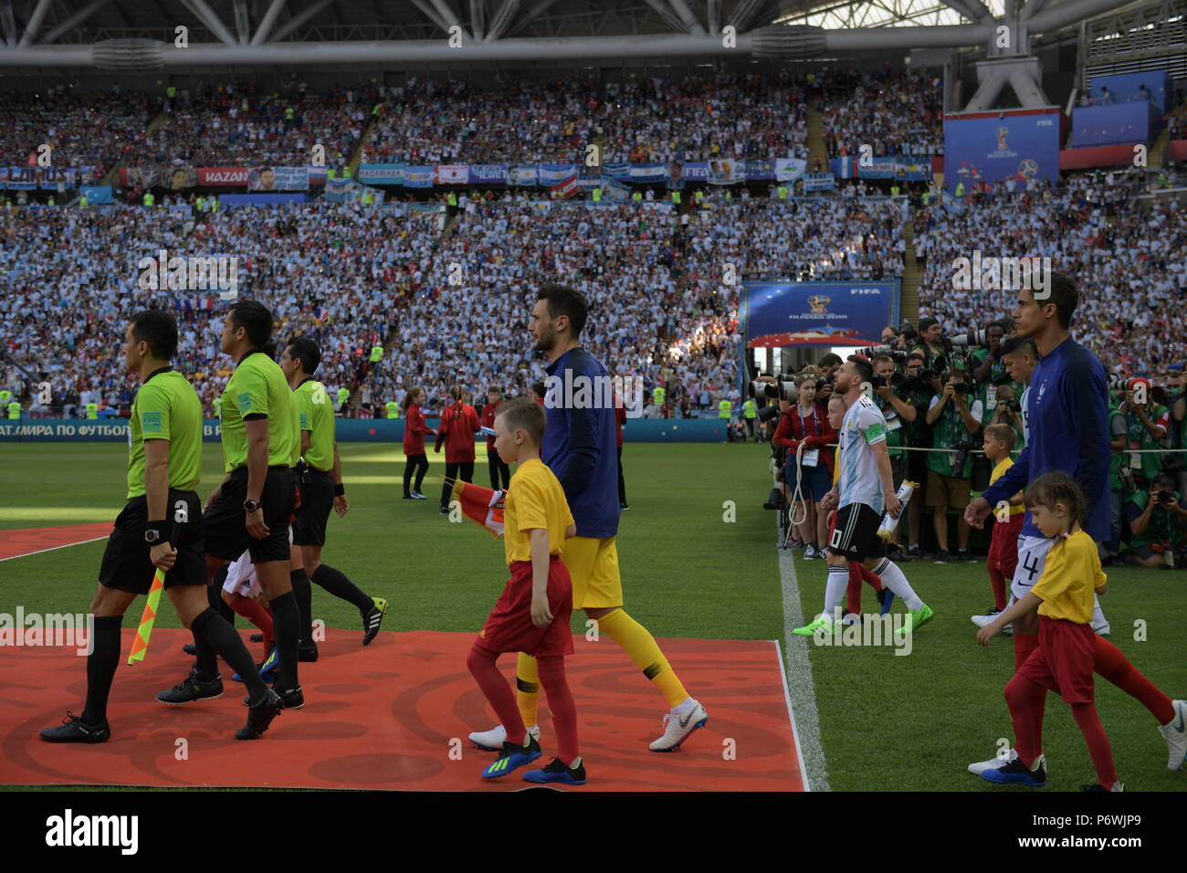 Lead Teams Out Before Match High Resolution Stock Photography and Images -  Alamy