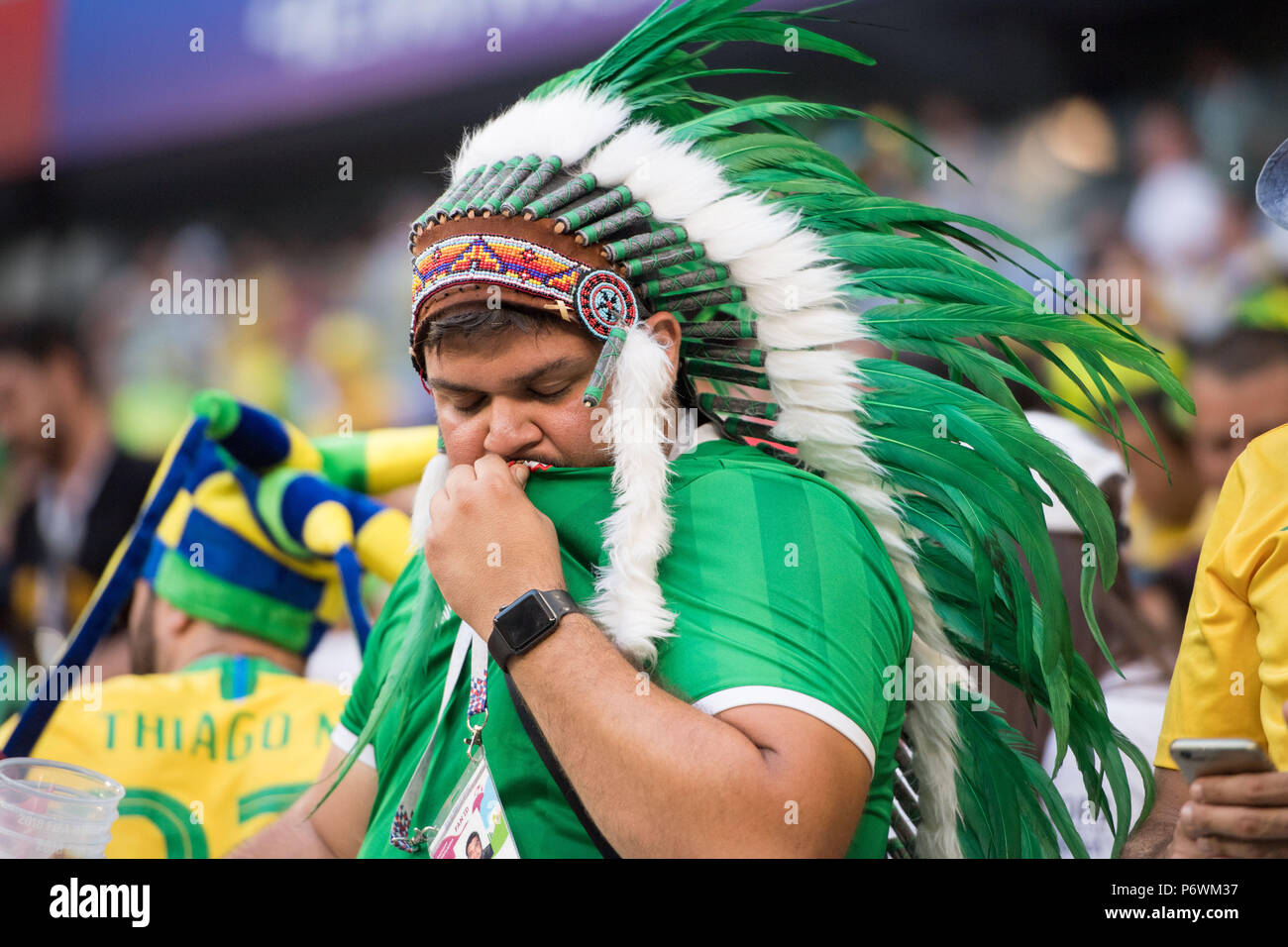 Sad Brazilian Soccer Fans