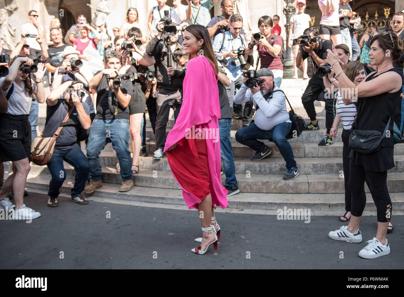 Paris, France. 01st Oct, 2017. President of L'Oreal Paris Pierre-Emmanuel  Angeloglou attends the L'Oréal Paris show as part of Womenswear spring /  summer 2018's Paris Fashion Week on 01st October, 2017 on