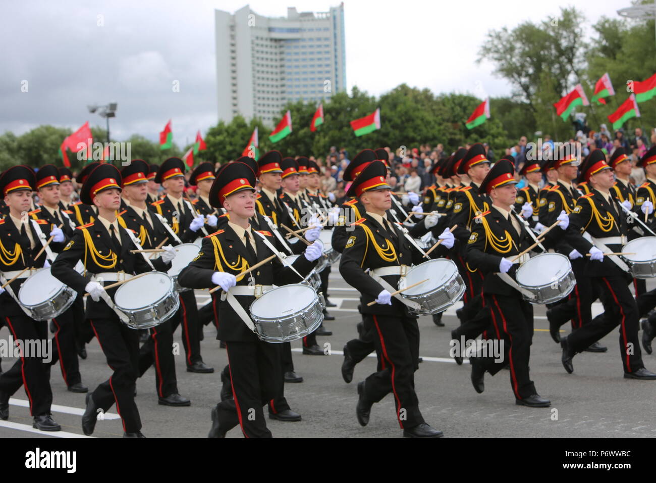 Pre-New Year Parade in Minsk Pre-New Year Parade in Minsk