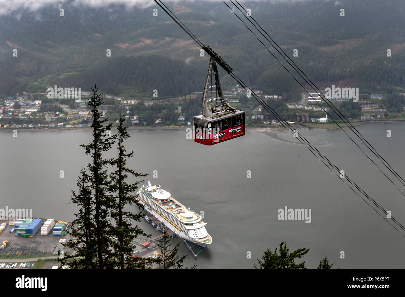 Juneau alaska cable car hires stock photography and images Alamy