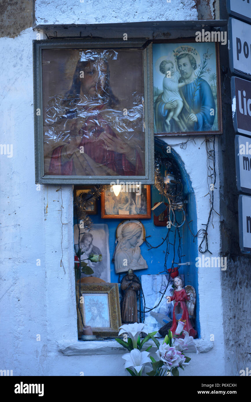 Altar, Catania, Sizilien, Italien Stock Photo