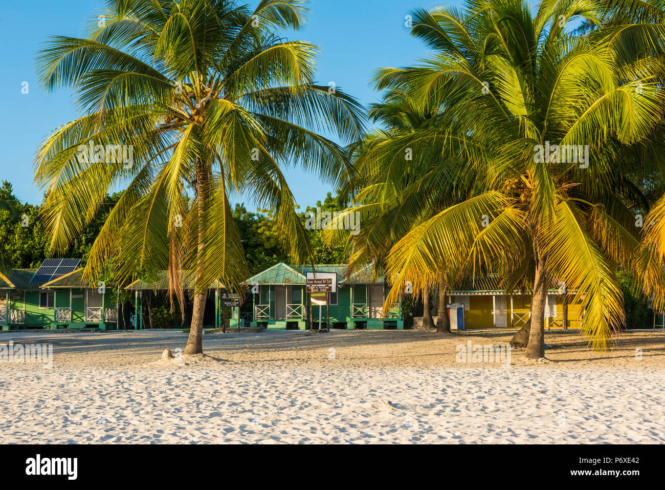 Mano Juan, Saona Island, East National Park (Parque Nacional del Este), Dominican Republic, Caribbean Sea. Stock Photo