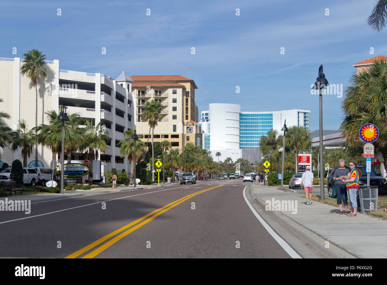 editorial, downtown Clearwater; Florida; downtown; city; town; FL; USA