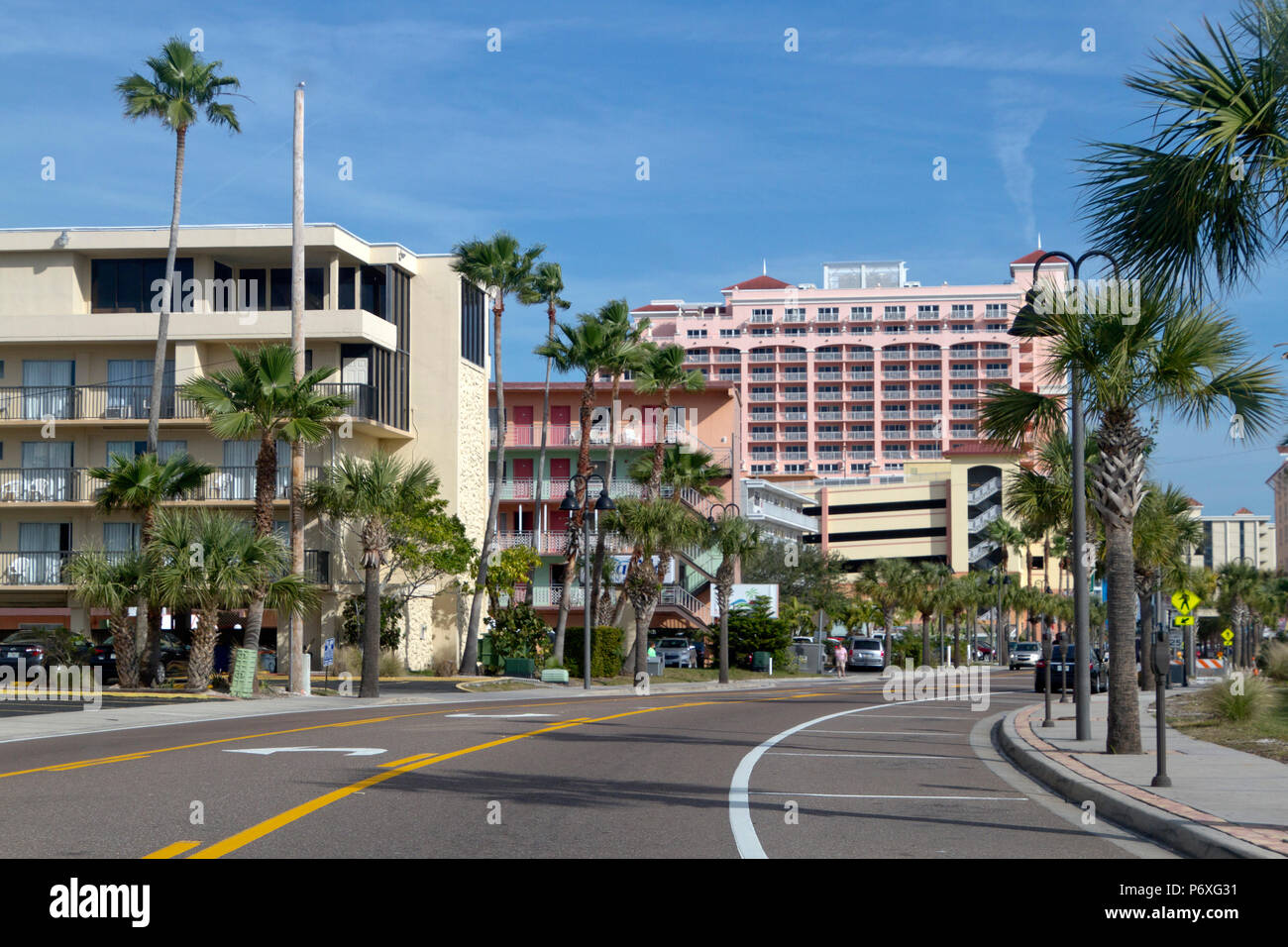 CLEARWATER, FLORIDA, USA FEBRUARY 7, 2018 Downtown Clearwater