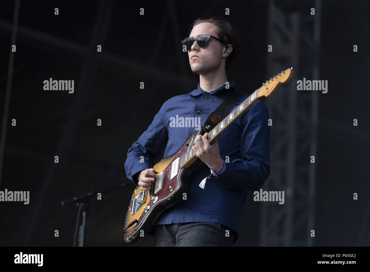 The Neighbourhood performs at All Points East Festival Featuring: Jeremy  Freedman Where: London, United Kingdom When: 01 Jun 2018 Credit: Simon  Reed/WENN.com Stock Photo - Alamy