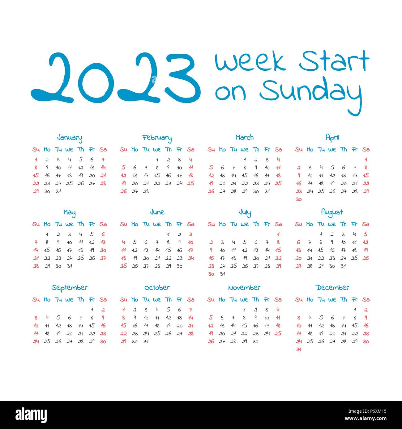 2023 Week Number Calendar Printable Printable World Holiday