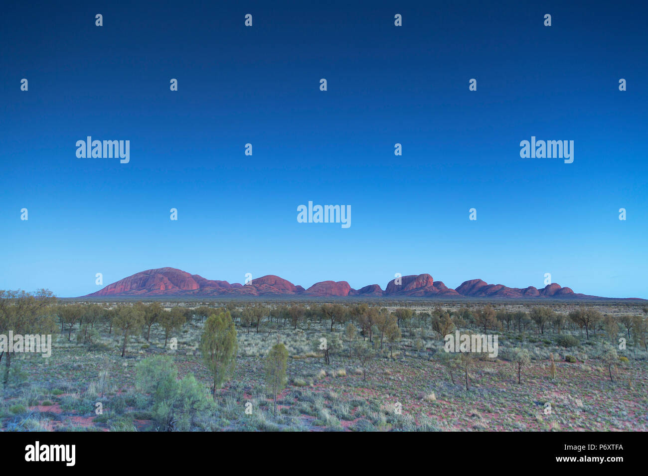 Kata Tjuta / The Olgas (UNESCO World Heritage Site), Uluru-Kata Tjuta National Park, Northern Territory, Australia Stock Photo