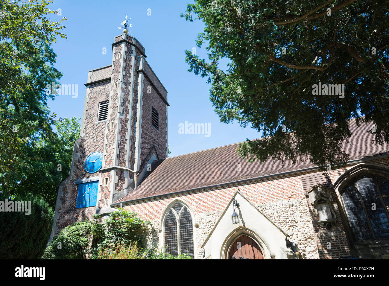 St Mary S Parish Church Barnes London Sw13 Uk Stock Photo