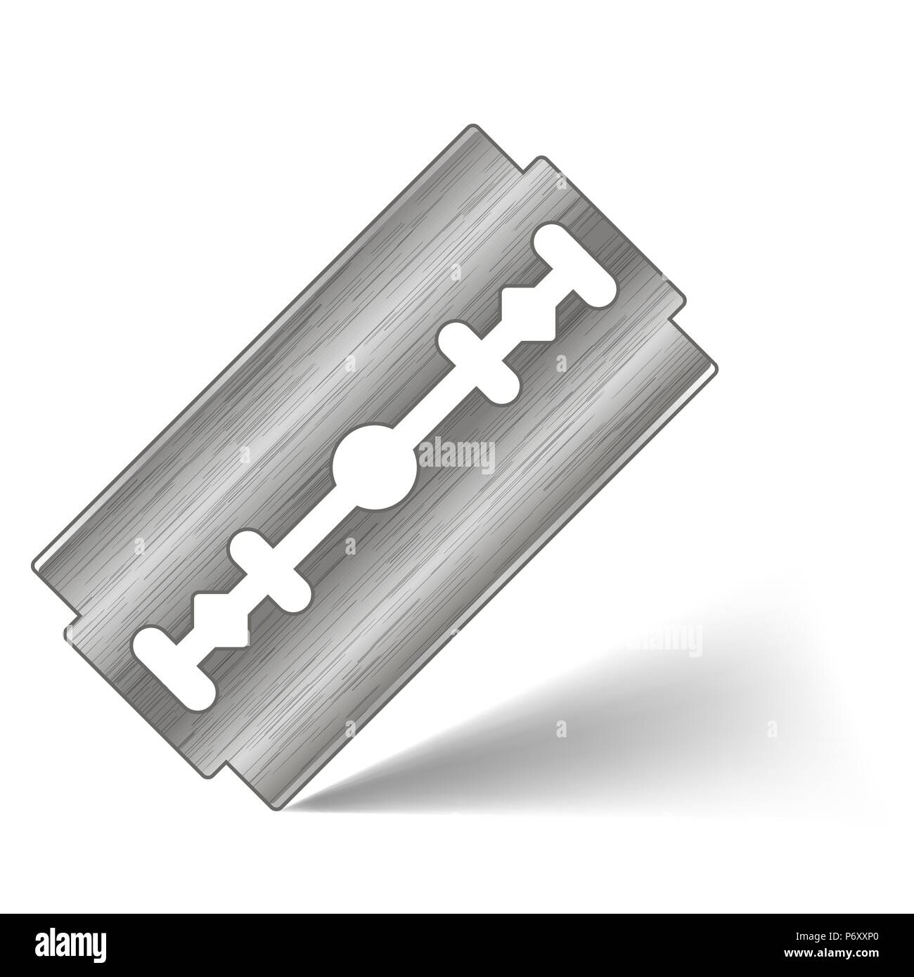 Traditional Double Edge Razor Blade. Tool for Haircut and Shave