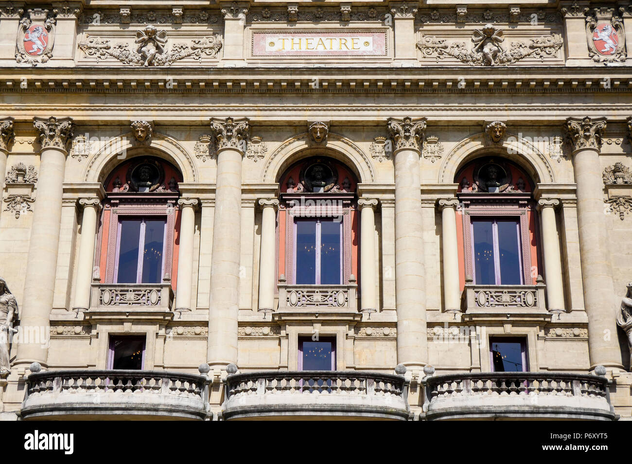 The Celestins Theater, Lyon, France Stock Photo