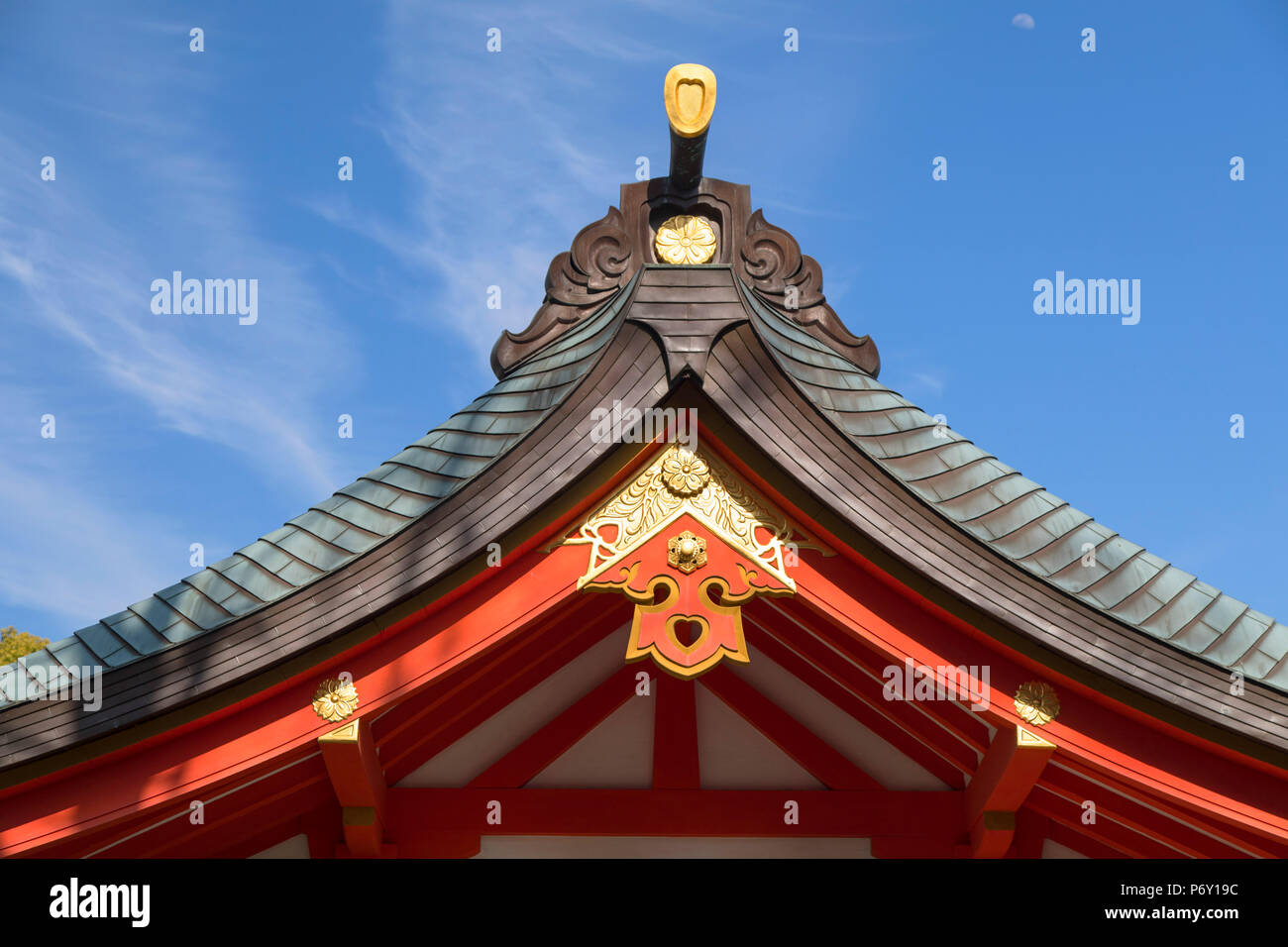 Ikuta Jinja shrine, Kobe, Kansai, Japan Stock Photo