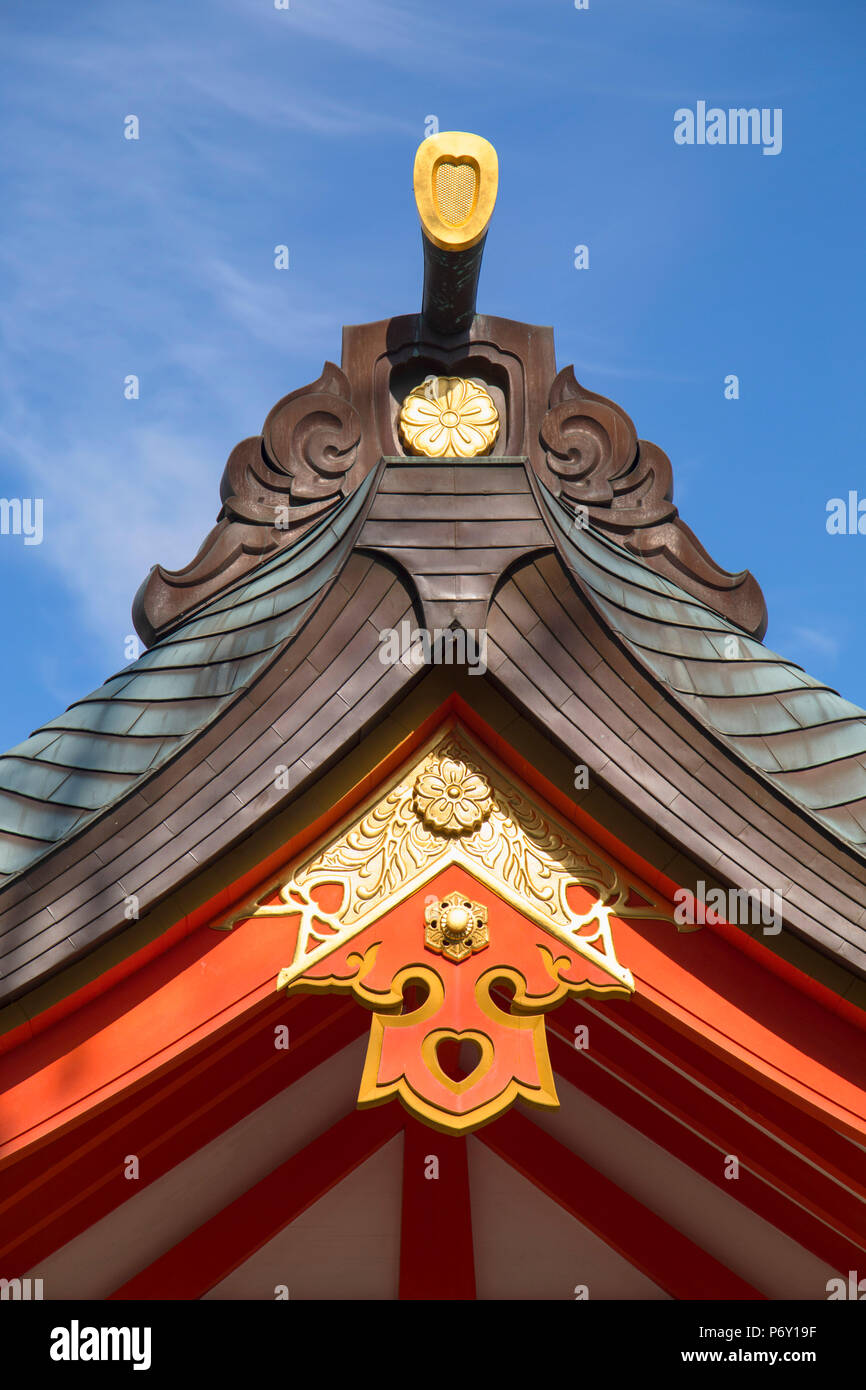 Ikuta Jinja shrine, Kobe, Kansai, Japan Stock Photo