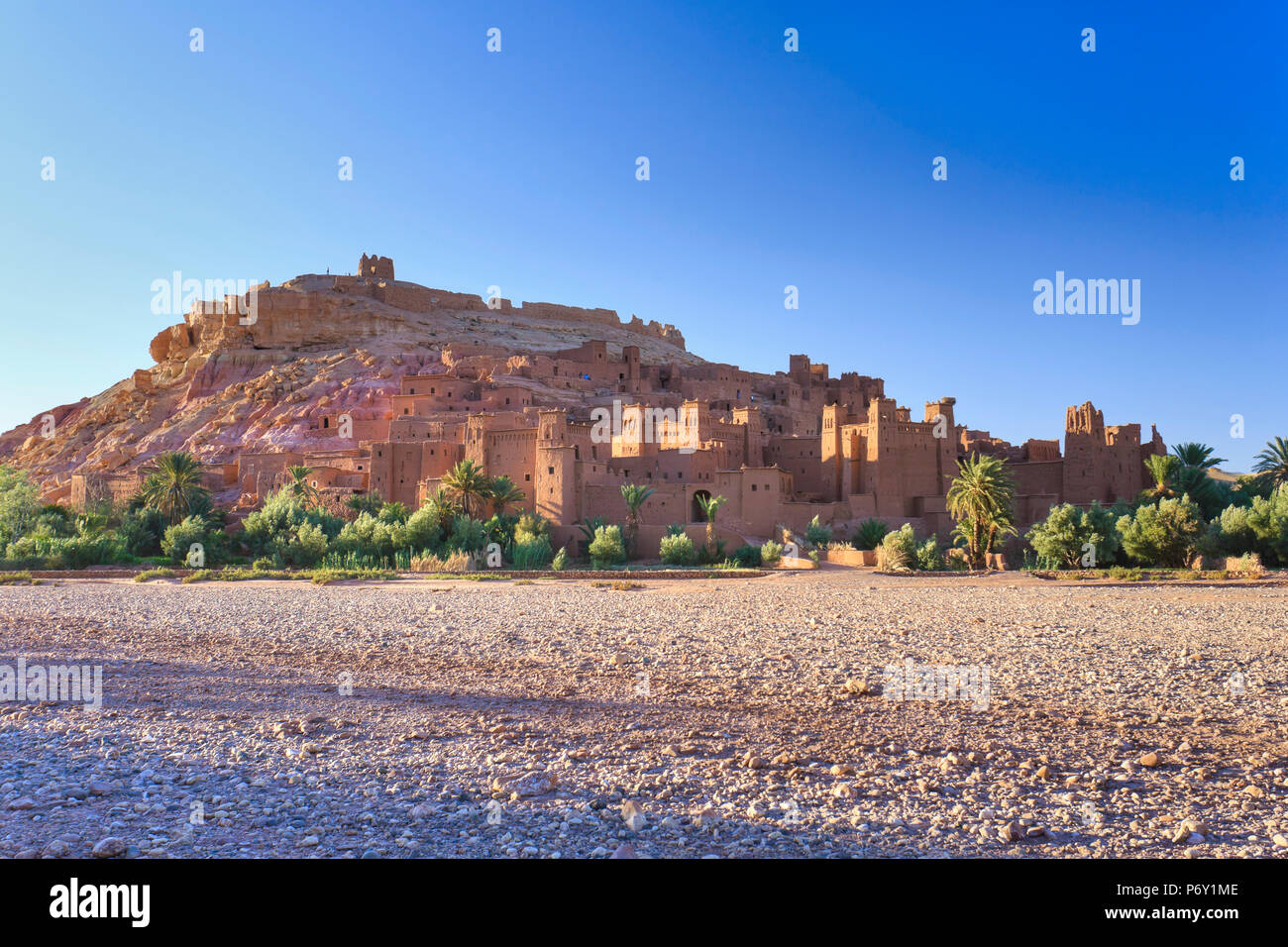 Morocco, Kasbah Ait Benhaddou Stock Photo