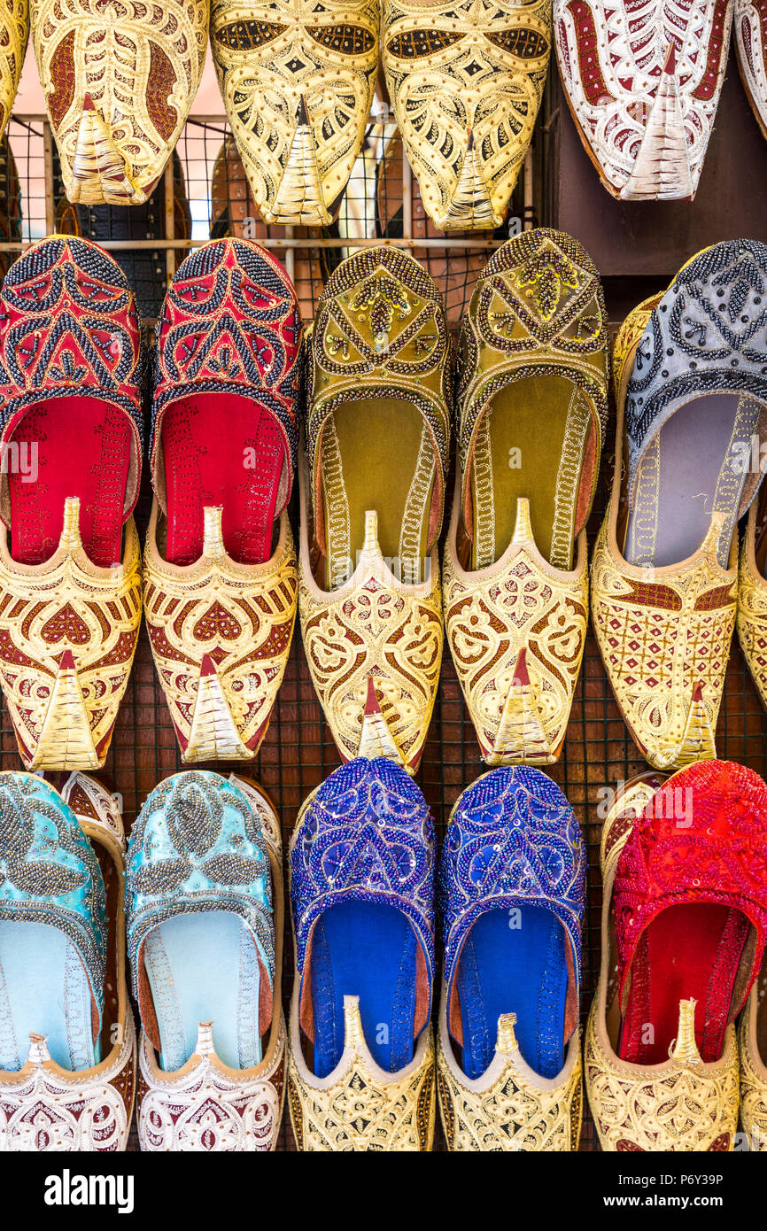Slippers, Dubai, United Arab Emirates Stock Photo