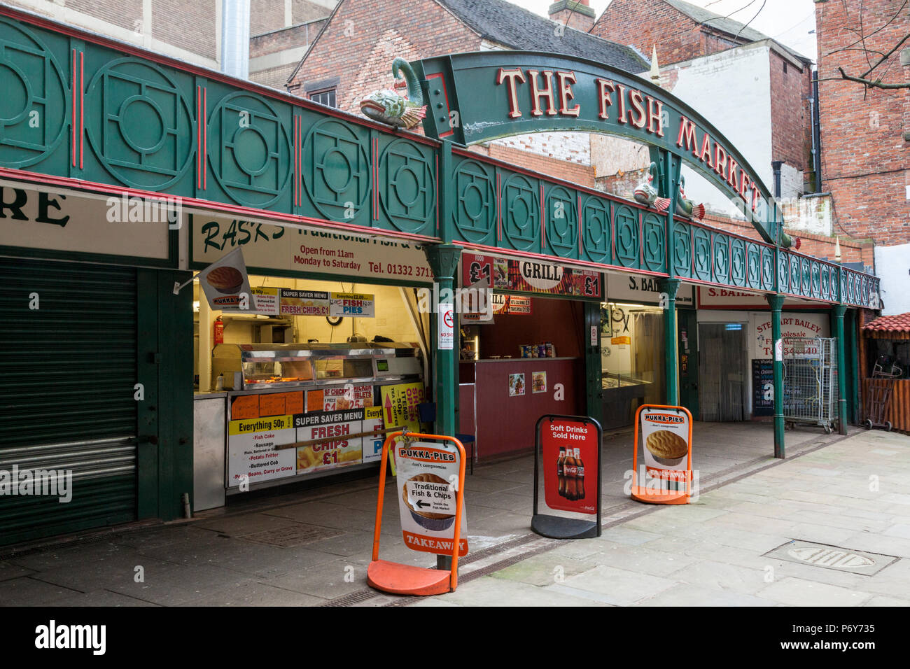 Derby fish market hires stock photography and images Alamy