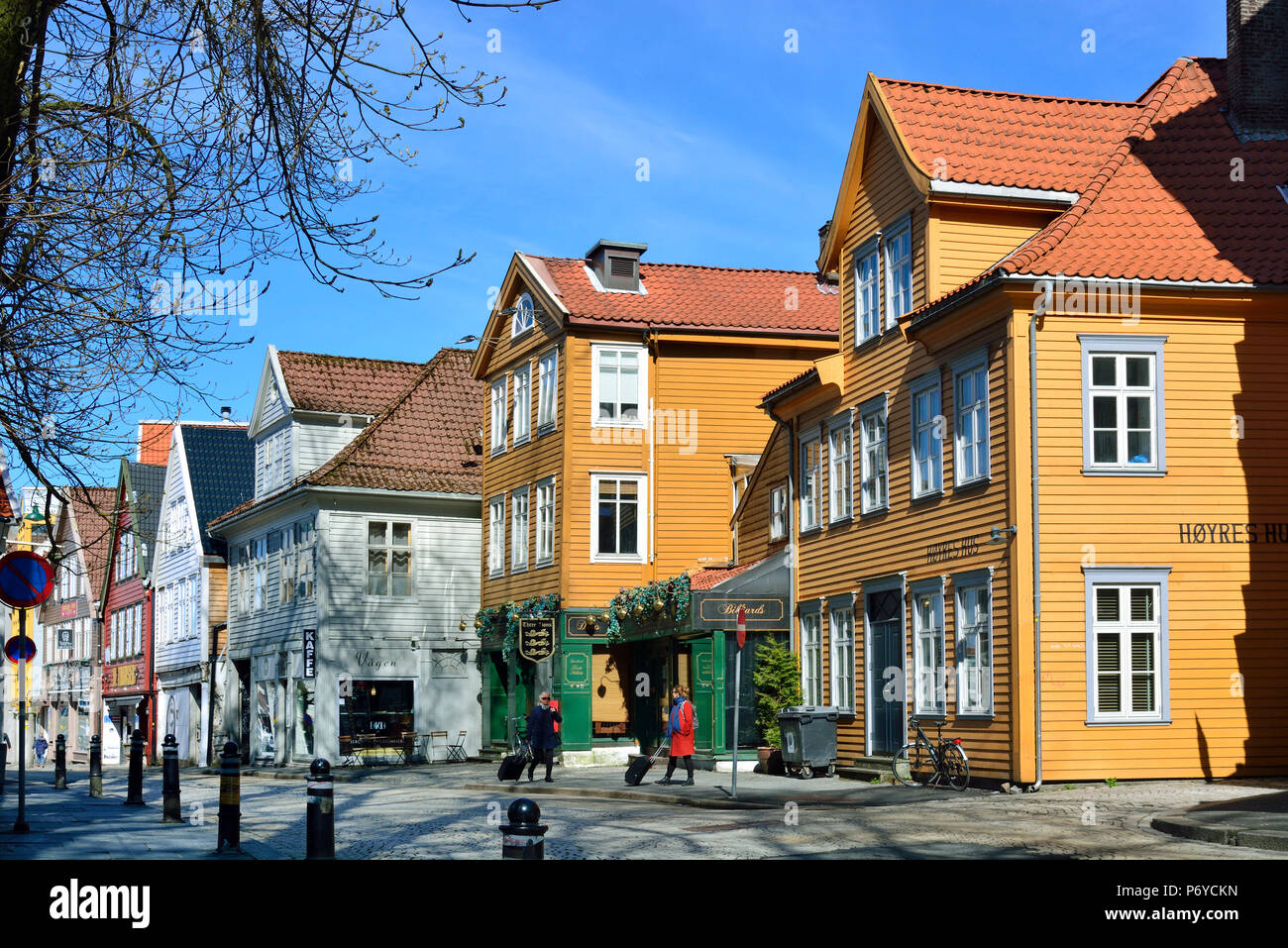 Wooden houses in Bergen's Old Town. Bergen, Norway Stock Photo Alamy