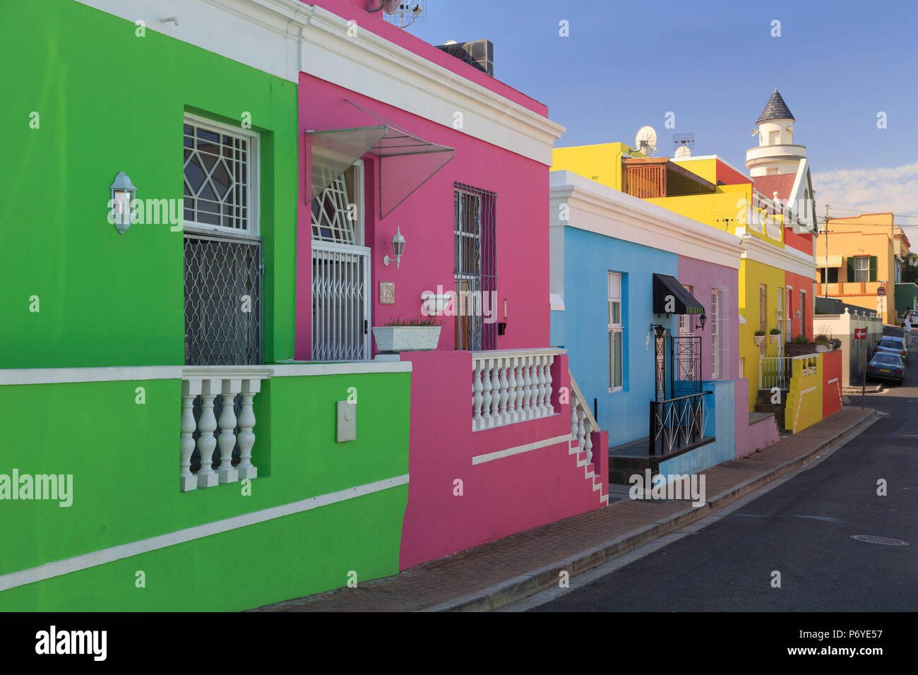 South Africa, Western Cape, Cape Town, Bo-Kaap Stock Photo
