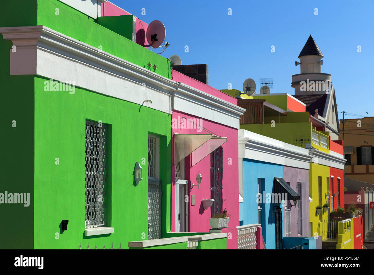 South Africa, Western Cape, Cape Town, Bo-kaap Stock Photo