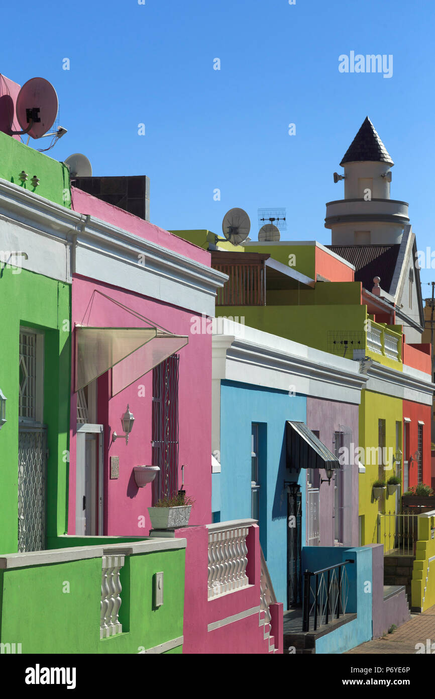 South Africa, Western Cape, Cape Town, Bo-kaap Stock Photo