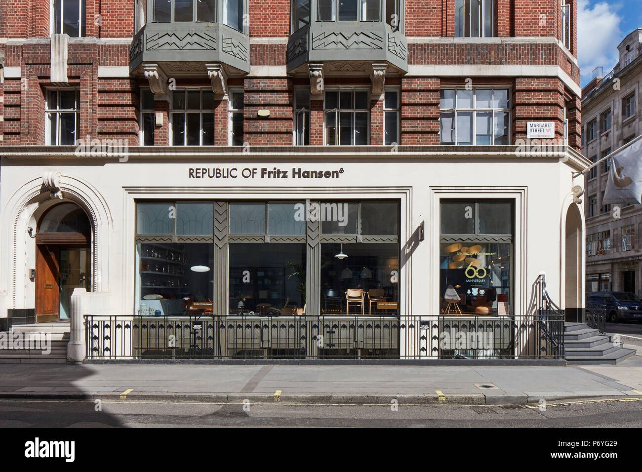 Street view of Republic of Fritz Hansen, London. Fritz Hansen, London ...