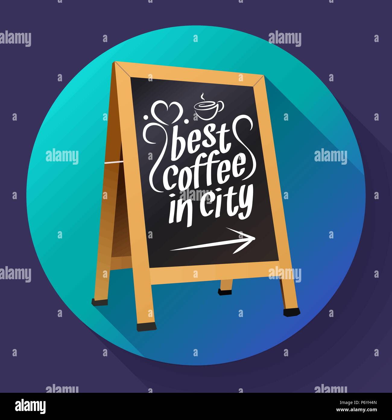 Vector Wooden Advertising Street Sandwich Stand Sidewalk Sign Black Menu Board, street Chalkboard blackboard icon Stock Vector