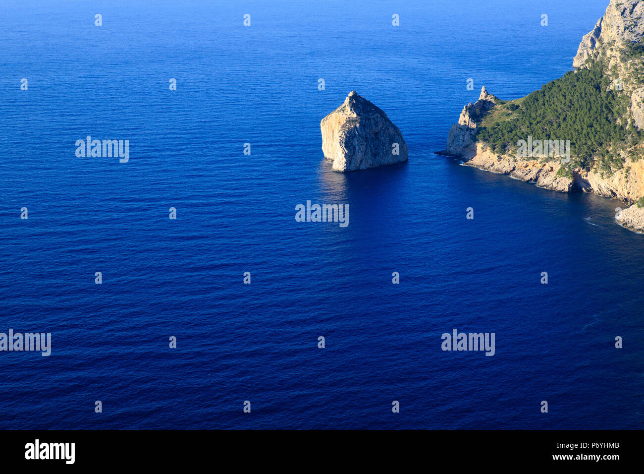 Formentor, seascape, Serra de Tramuntana, Mallorca Spain World heritage UNESCO Stock Photo