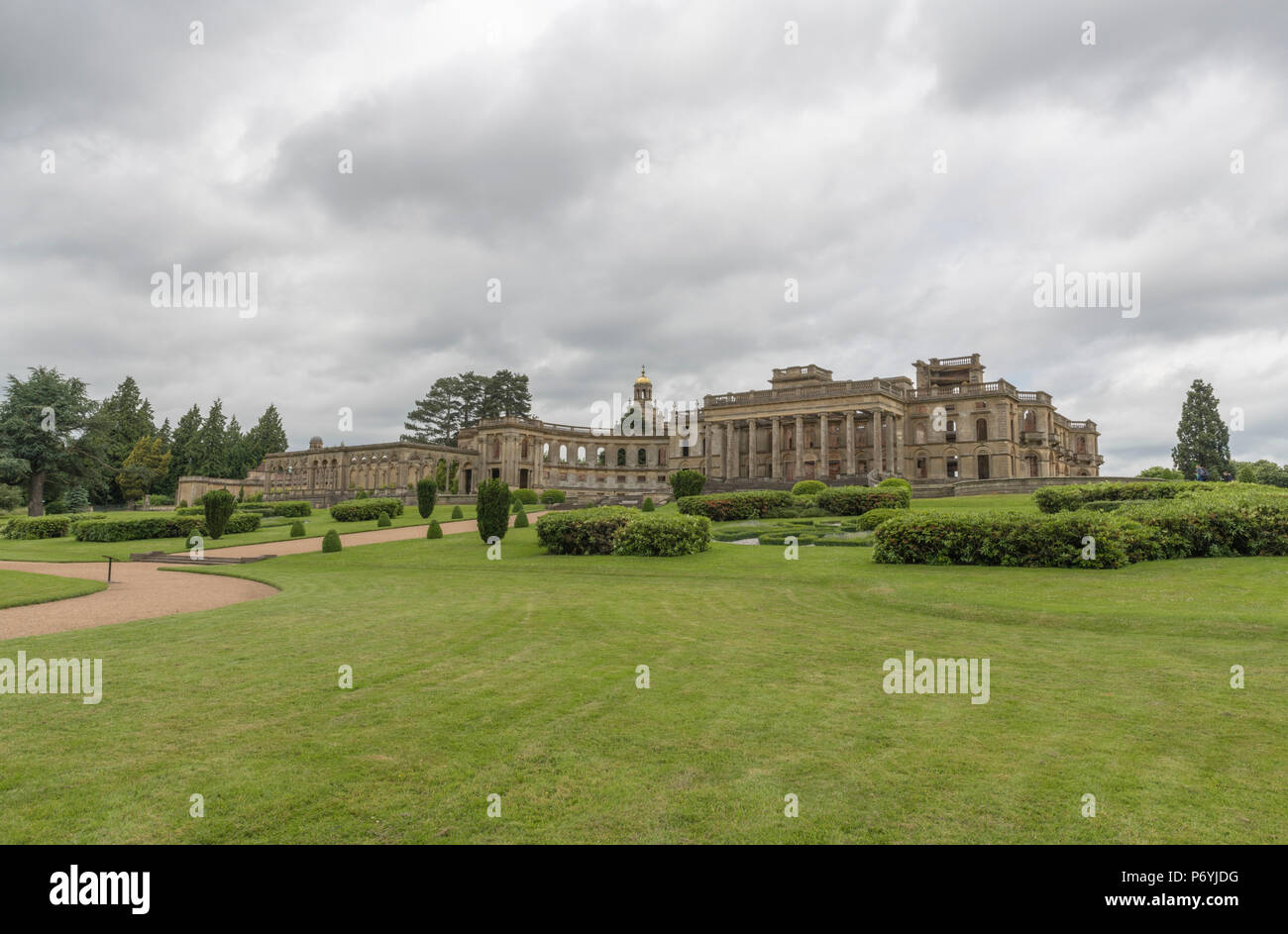 Witley Court, Great Witley, Worcestershire, England Stock Photo