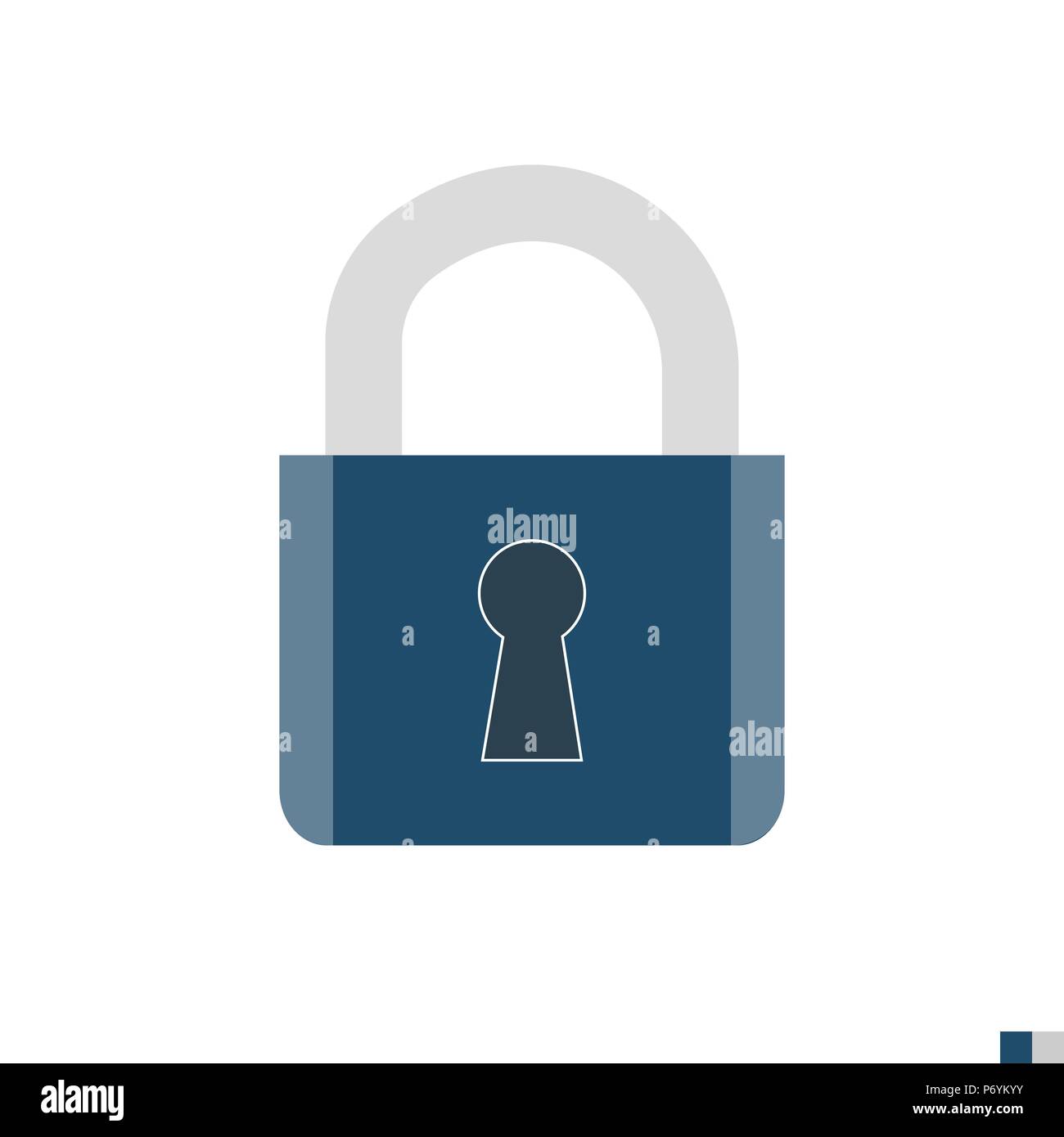 Padlock Vector Flat Icon Stock Vector Image & Art - Alamy