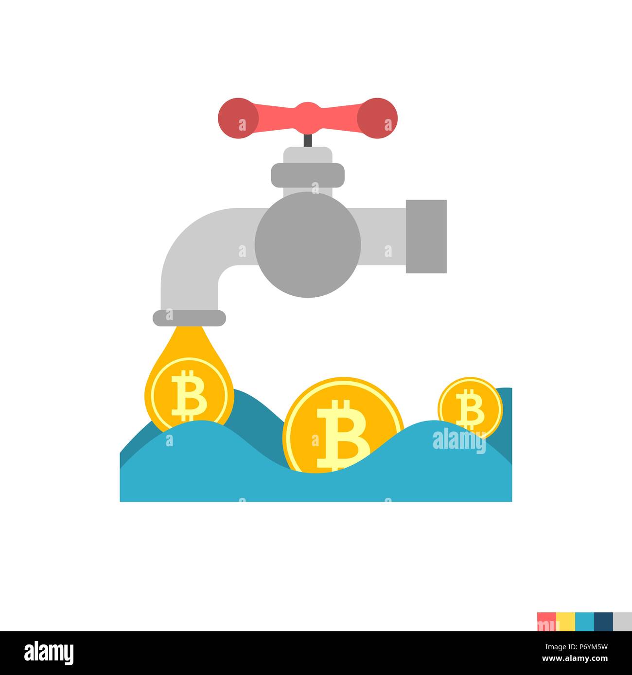 Cryptocurrency faucet hi-res stock photography and images - Alamy