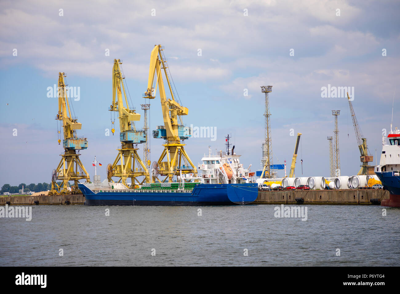 Rostock shipyard hires stock photography and images Alamy