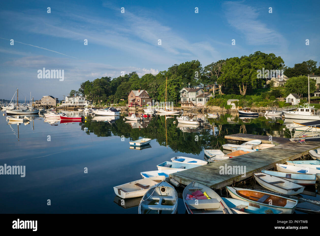USA, New England, Cape Ann, Massachusetts, Annisquam, boats Lobster