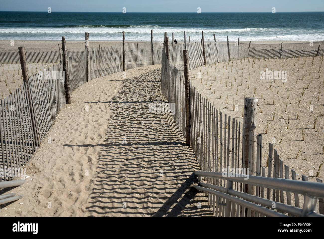 USA, New York, Queens, Rockaway Beach Stock Photo