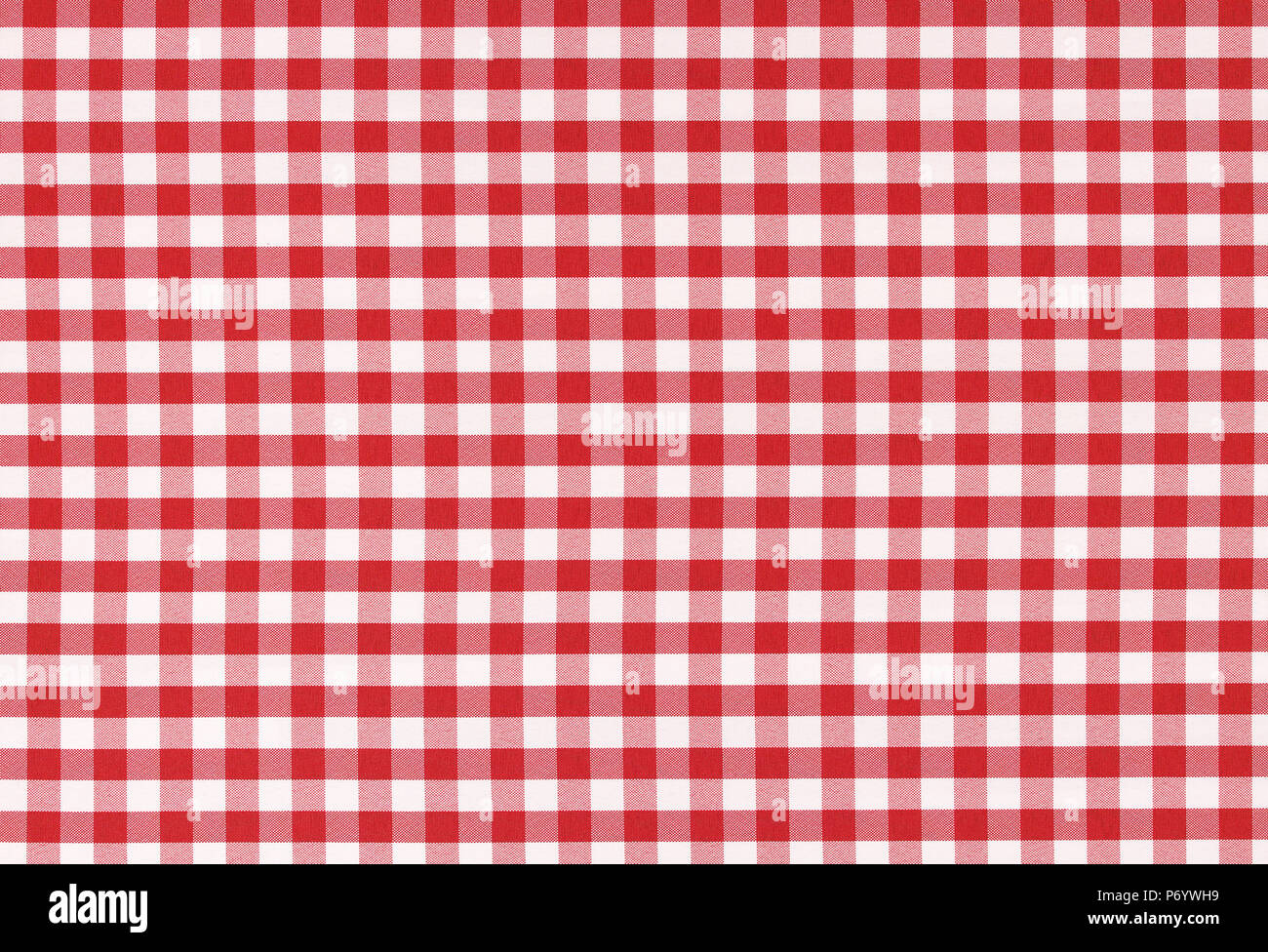 Red checkered tablecloth background Stock Photo - Alamy