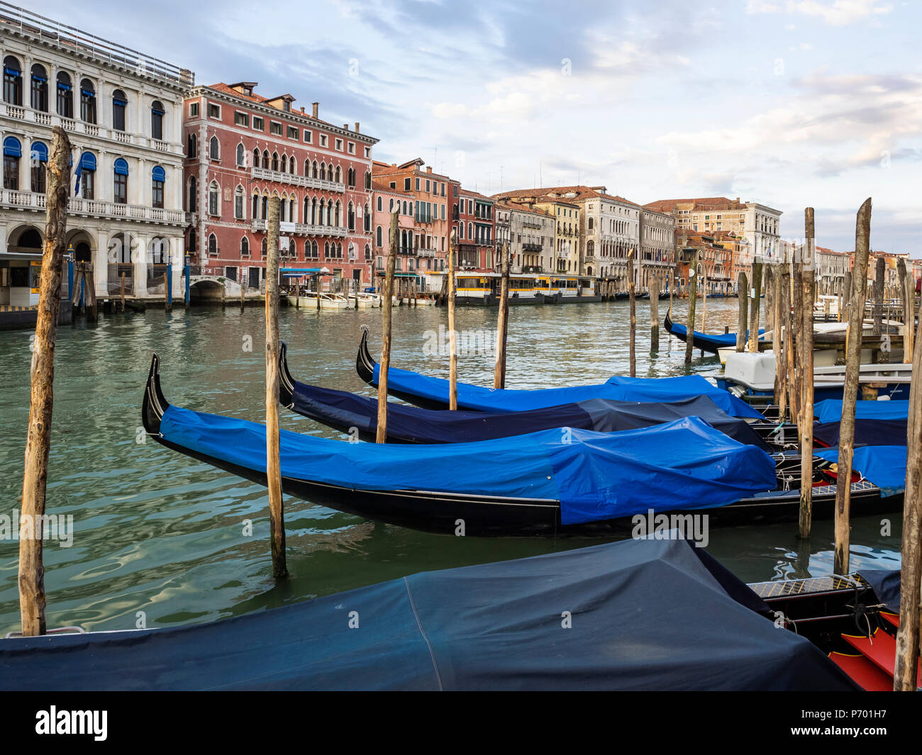 Gondolas of Venice Stock Photo - Alamy