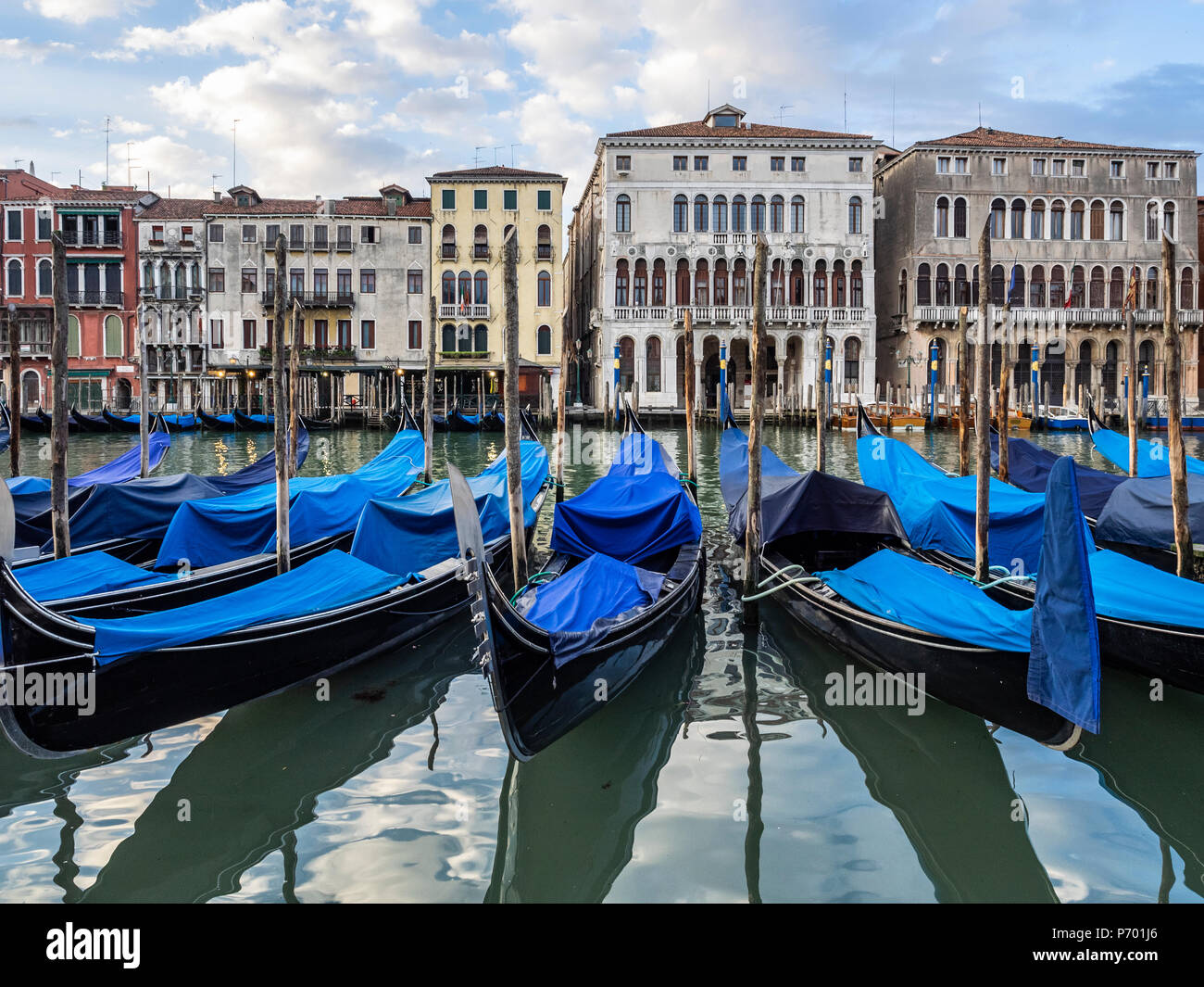 Gondolas of Venice Stock Photo - Alamy