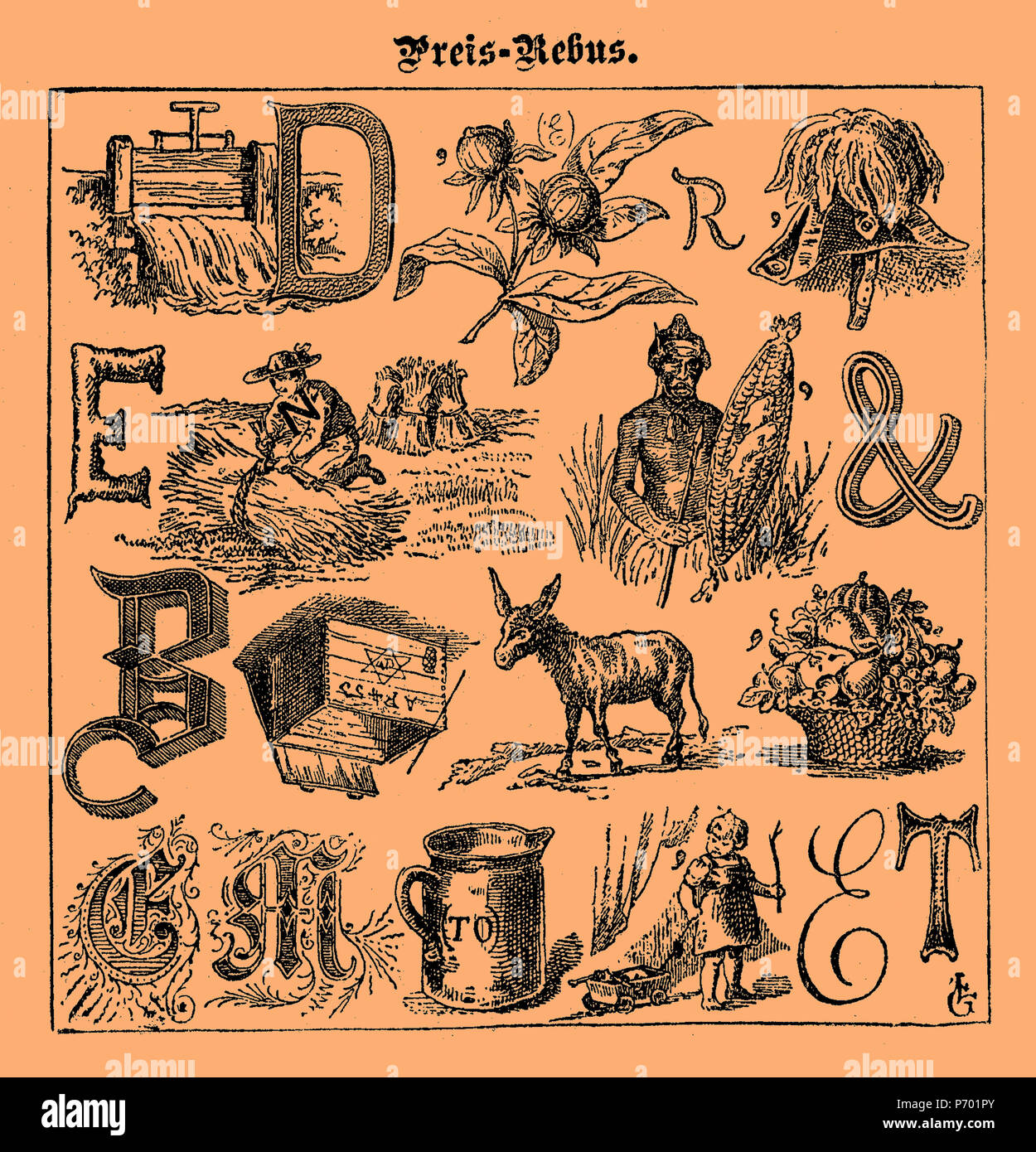 Vintage Rebus Puzzles