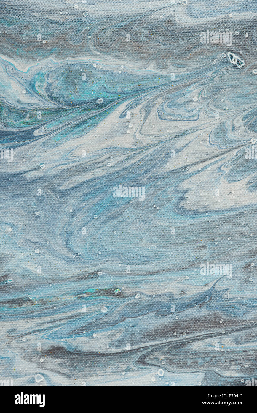 abstract background with light blue acrylic paint Stock Photo - Alamy