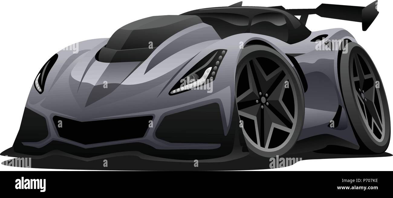 Modern American Sports Car Vector Illustration Stock Vector Image & Art Alamy