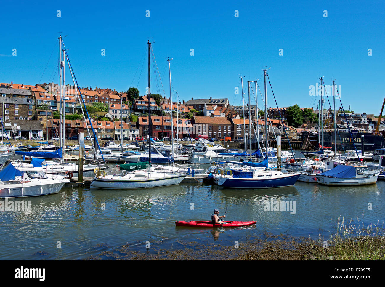 The Marina, Whitby, North Yorkshire, England UK Stock Photo - Alamy