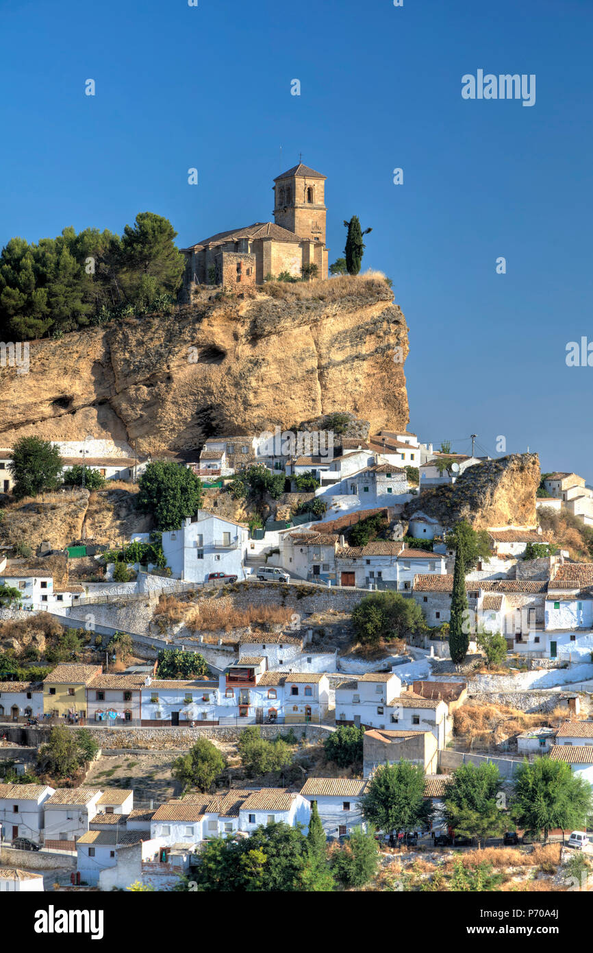 Spain, Andalucia, Granada Province, Montefrio Village Stock Photo