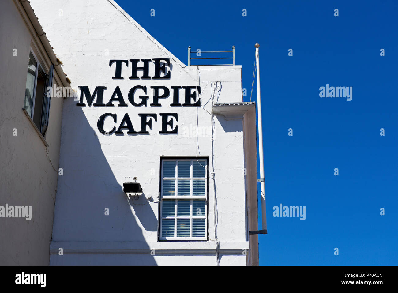 The Magpie Café, Whitby, North Yorkshire, England UK Stock Photo