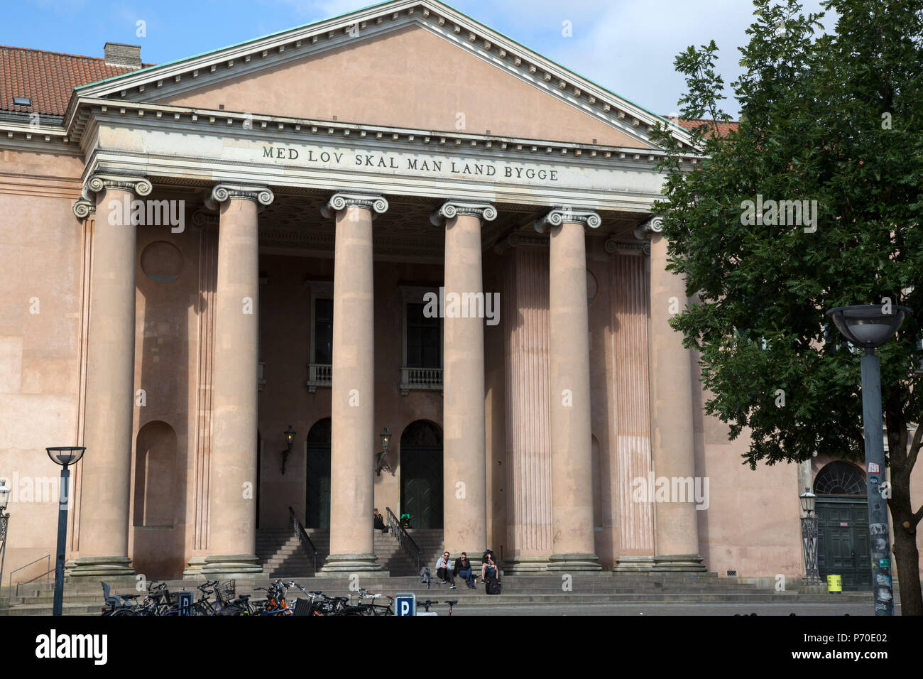 Byretten Nytorv Danish Court House, Copenhagen, Denmark Stock Photo